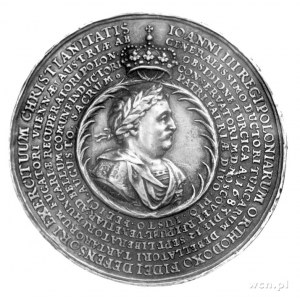 medal autorstwa Jana Höhna juniora wybity w 1684 roku z...