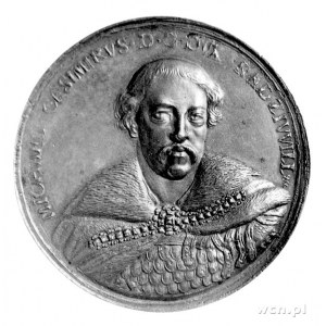 medal nieznanego artysty wybity w 1680 r. z okazji śmie...