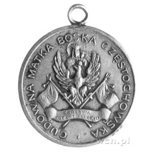medal na pamiątkę ślubu Zamoyskich z Kozłówki w 1925 r....