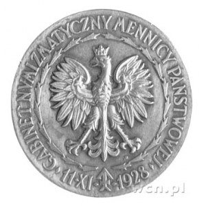 medalik zaprojektowany przez Wł. Terleckiego i wykonany...