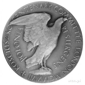 medal sygnowany Gillick wybity w Londynie z okazji 100 ...