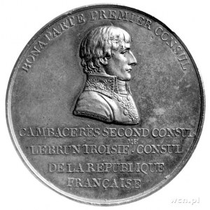 medal autorstwa Duviviera- wzniesienie Kolumny Narodowe...