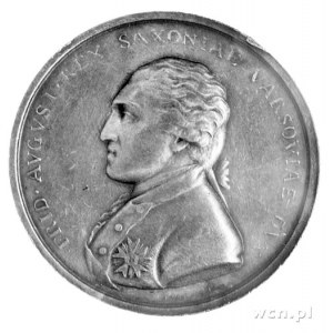 medal autorstwa Hoecknera wybity z okazji wizyty Napole...