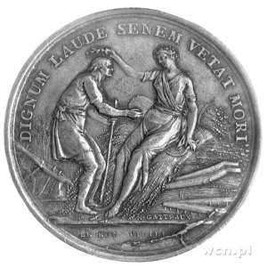 medal alegoryczny autorstwa N. Gatteaux i Andrieu, Aw: ...