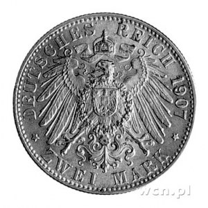 2 marki pośmiertne 1907, J. 36.