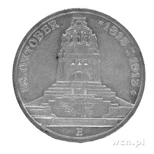 3 marki 1913, pomnik zwycięstwa nad Napoleonem, J. 140.