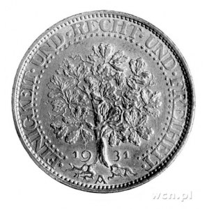 5 marek 1931-A, Dąb, J. 331.