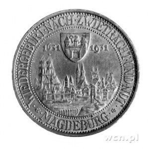 3 marki 1931, Magdeburg, J. 347.