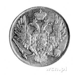 3 ruble 1835, Sankt Petersburg, Aw: Orzeł dwugłowy, Rw:...