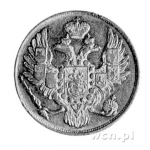 3 ruble 1843, Sankt Petersburg, platyna, waga 10,26g., ...