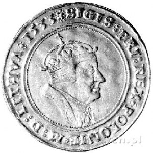 dwudukat koronny 1533, prawdopodobnie fałszerstwo Fajna...