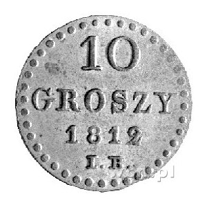10 groszy 1812, Warszawa, Plage 102