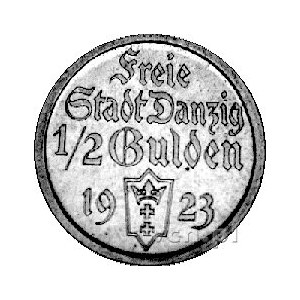 1/2 guldena 1923, Utrecht, Koga, drugi egzemplarz