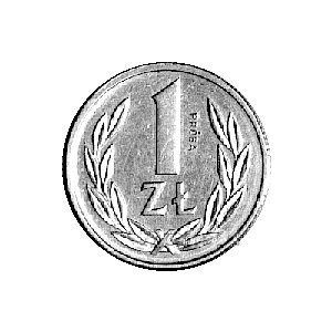 1 złoty 1989, na rewersie napis PRÓBA, Parchimowicz P. ...