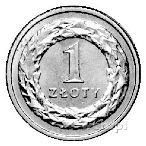 1 złoty 1995, na awersie napis PRÓBA, Parchimowicz nie ...