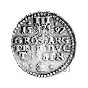 trojak 1597, Cieszyn, F. u S. 2982, rzadki