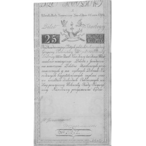 25 złotych 8.06.1794 seria A, Pick A3