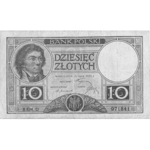 10 złotych 15.07.1924, Pick 62