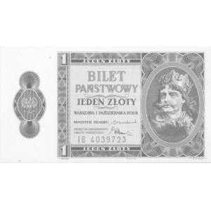 1 złoty 1.10.1938, Pick 50