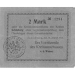 Ostrzeszów (Schildberg)- 50 fenigów, 1, 2 i 3 marki 18....