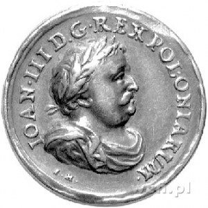medal autorstwa Jana Höhna jun. wybity w 1685 r. w Gdań...