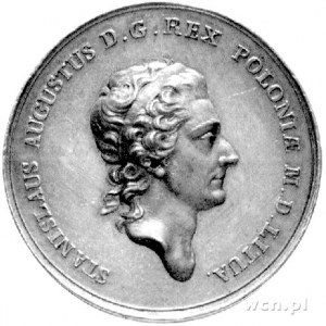 medal Stanisława Augusta Poniatowskiego autorstwa Holzh...