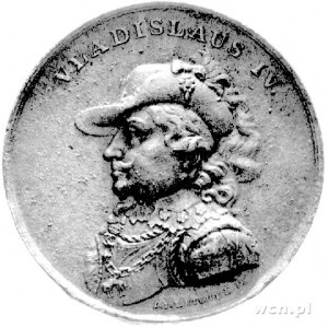 medal autorstwa J.J. Reichla przedstawiający Wladysława...