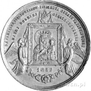 medal na pamiątkę jubileuszu cudownego obrazu Matki Bos...