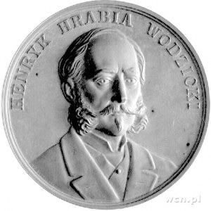 medal hrabiego Henryka Wodzickiego autorstwa K. Radnitz...