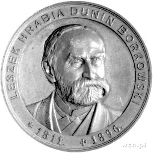 medal pamiątkowy Leszka Dunin Borkowskiego- pisarza, żo...