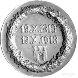 medal autorstwa Konstantego Laszczki wybity w 1913 r., ...