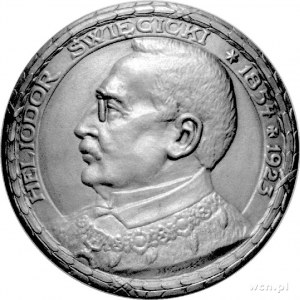 medal autorstwa J. Wysockiego poświęcony Heliodorowi Św...