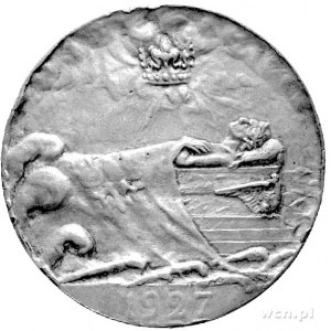 medal na sprowadzenie prochów Słowackiego na Wawel w 19...