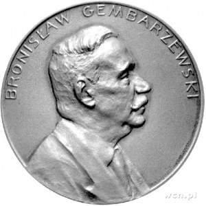 medal wybity w 1936 r., poświęcony Bronisławowi Gembarz...