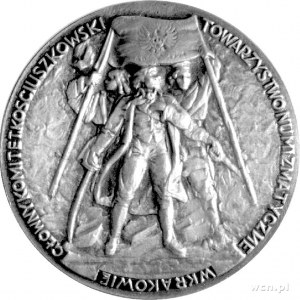 medal autorstwa Franciszka Kalfasa wybity na 200-lecie ...