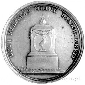 medal alegoryczny na śmierć Fryderyka Wilhelma II sygn....