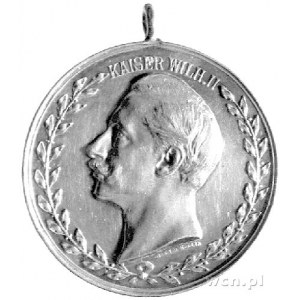 medal na 25-lecie panowania Wilhelma II wybity w 1913 r...
