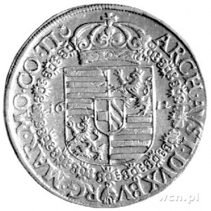 Maciej II 1612-1619 - talar 1612, Praga, Aw: Popiersie,...