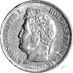 40 franków 1834, Paryż, Fr. 557, złoto, 12,88 g.