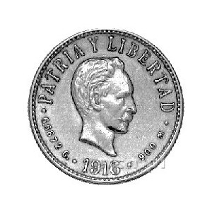 4 pesos 1916, Fr. 5, złoto, 6,68 g.