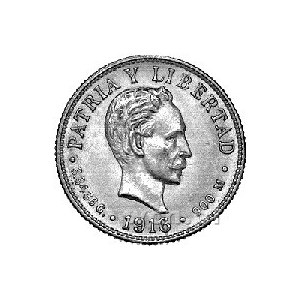2 pesos 1916, Fr. 6, złoto, 3,34 g.
