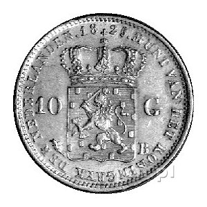 10 guldenów 1825, Bruksela, Delm. 1184, Fr. 327, złoto,...