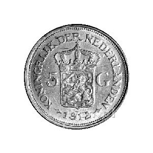 5 guldenów 1912, Delm. 1236, Fr. 350, złoto, 3,36 g.
