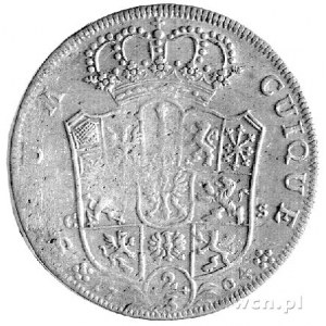 gulden 1704, Berlin, Aw: Popiersie, Rw: Wielopolowa tar...