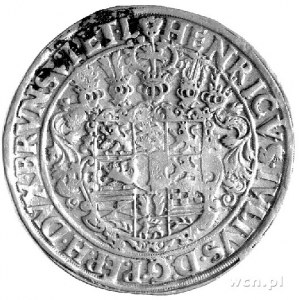 Henryk Juliusz 1598-1613 - talar 1609, Aw: Wielopolowa ...