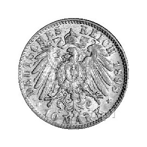 10 marek 1898, Hamburg, J. 211, złoto, 3,97 g.