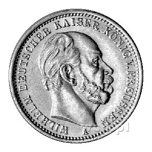 20 marek 1877, Berlin, J. 246, złoto, 7,96 g.