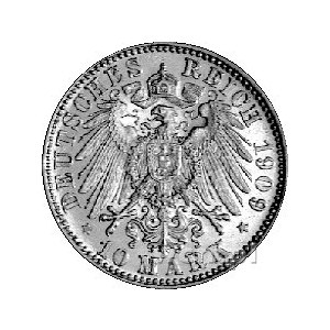 10 marek 1909, Muldenhütten, J. 267, 3,99 g.