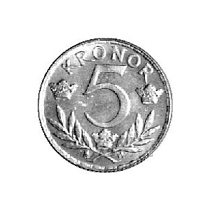 Gustaw V 1907-1950 - 5 koron 1920, Fr. 97, złoto, 2,24 ...