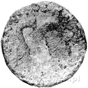 kontrasygnatury na zniszczonej monecie rzymskiej oraz A...